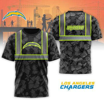 Los Angeles Chargers | Premium Tropical Hi-Vis Safety 3D Shirt