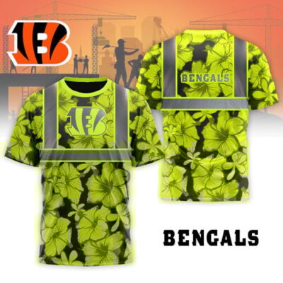 Cincinnati Bengals | Premium Tropical Hi-Vis Safety 3D Shirt