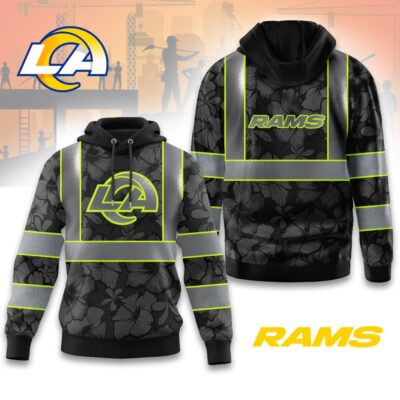 Los Angeles Rams | Premium Tropical Hi-Vis Safety 3D Shirt