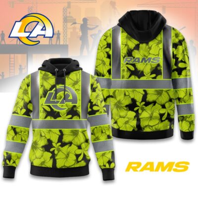 Los Angeles Rams | Premium Tropical Hi-Vis Safety 3D Shirt