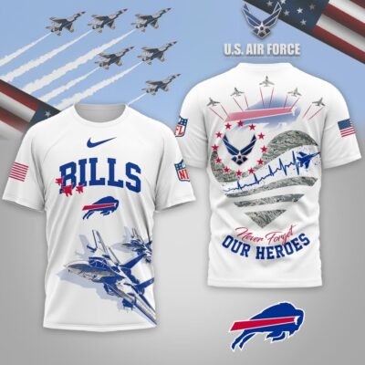 Buffalo Bills | Premium NFL US Air Force 3D Shirt