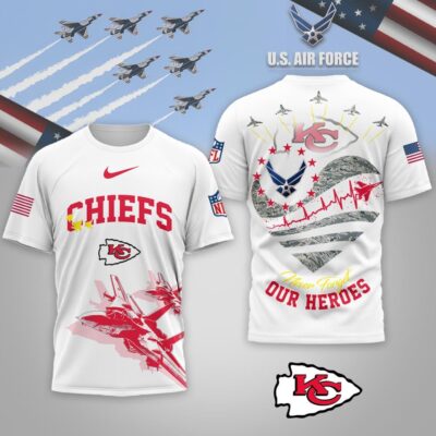 Kansas City Chiefs | Premium NFL US Air Force 3D Shirt
