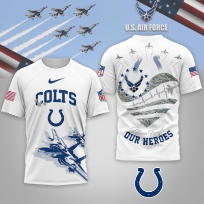 Indianapolis Colts | Premium NFL US Air Force 3D Shirt