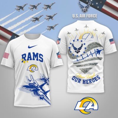Los Angeles Rams | Premium NFL US Air Force 3D Shirt