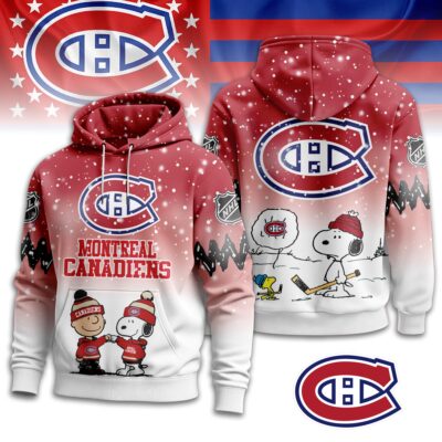 Montreal Canadiens | Premium NHL Peanuts Hoodie - S