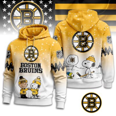Boston Bruins | Premium NHL Peanuts Hoodie - S