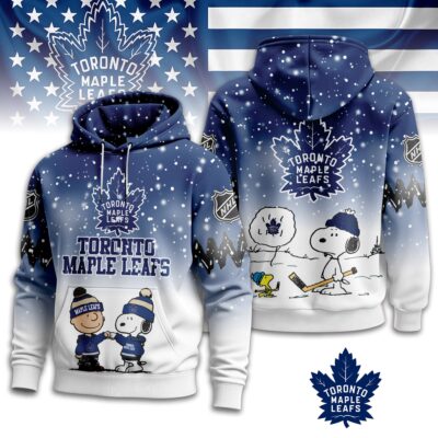 Toronto Maple Leafs | Premium NHL Peanuts Hoodie - 3XL