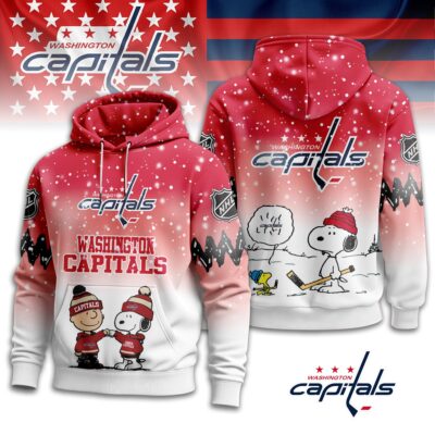 Washington Capitals | Premium NHL Peanuts Hoodie
