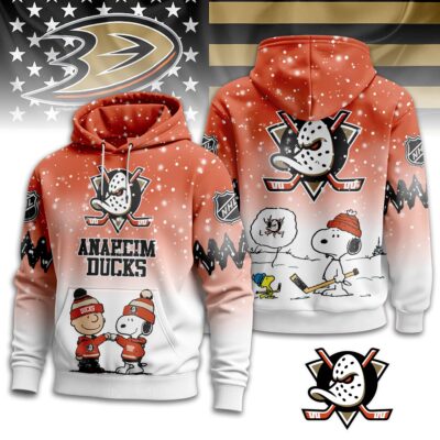 Anaheim Ducks | Premium NHL Peanuts Hoodie