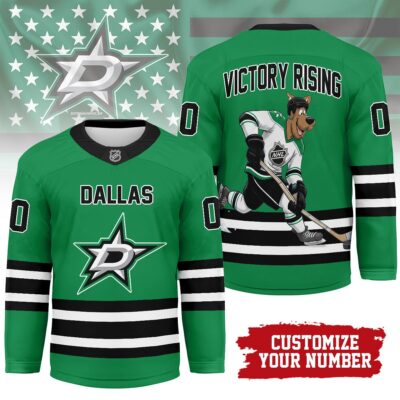 Dallas Stars | Premium NHL Scooby Doo Personalized Hockey Jersey