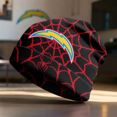 Los Angeles Chargers | Premium NFL Spiderman Brand New Day Beanie Hat