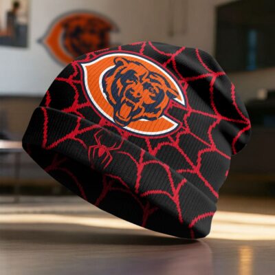 Chicago Bears | Premium NFL Spiderman Brand New Day Beanie Hat