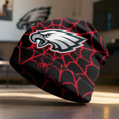 Philadelphia Eagles | Premium NFL Spiderman Brand New Day Beanie Hat