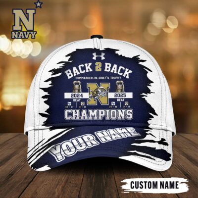Navy Midshipmen | Premium 2025 Commander-in-Chief’s Trophy Champions Classic Cap