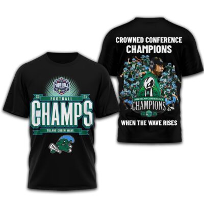 Tulane Green Wave | Premium American Athletic Conference 3D Shirt