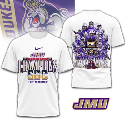 James Madison Dukes | Premium SBC Football Championship 3D Shirt