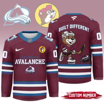 Colorado Avalanche | Premium NHL Bucees Personalized Hockey Jersey - L