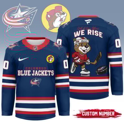 Columbus Blue Jackets | Premium NHL Bucees Personalized Hockey Jersey