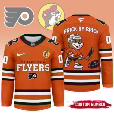 Philadelphia Flyers | Premium NHL Bucees Personalized Hockey Jersey
