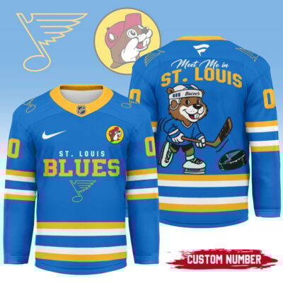 St. Louis Blues | Premium NHL Bucees Personalized Hockey Jersey