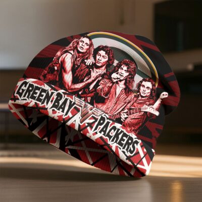 Green Bay Packers | Premium NFL Van Halen Beanie Hat