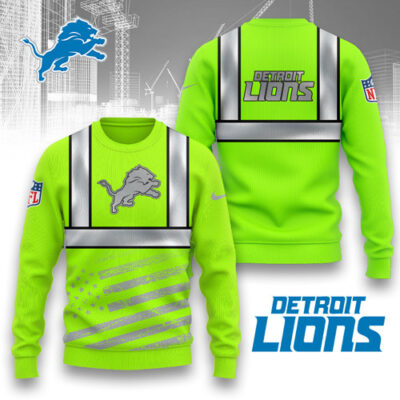 Detroit Lions | Premium NFL Safety Hi-Vis Hoodie