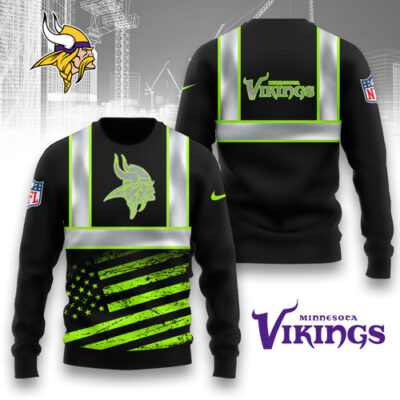 Minnesota Vikings | Premium NFL Safety Hi-Vis Hoodie