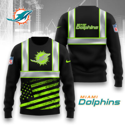 Miami Dolphins | Premium NFL Safety Hi-Vis Hoodie