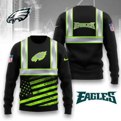 Philadelphia Eagles | Premium NFL Safety Hi-Vis Hoodie