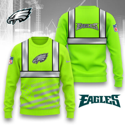 Philadelphia Eagles | Premium NFL Safety Hi-Vis Hoodie