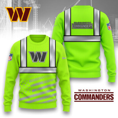 Washington Commanders | Premium NFL Safety Hi-Vis Hoodie