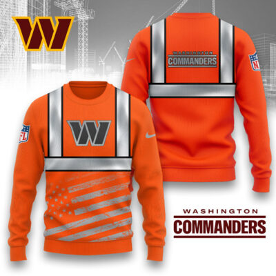 Washington Commanders | Premium NFL Safety Hi-Vis Hoodie