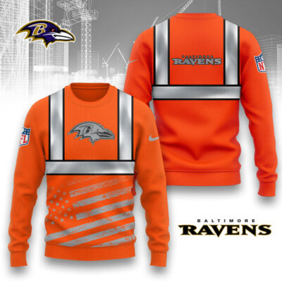 Baltimore Ravens | Premium NFL Safety Hi-Vis Hoodie