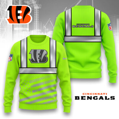 Cincinnati Bengals | Premium NFL Safety Hi-Vis Hoodie