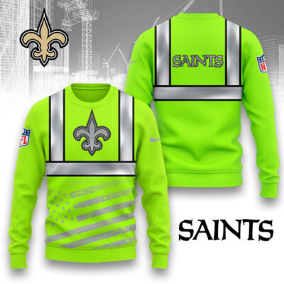 New Orleans Saints | Premium NFL Safety Hi-Vis Hoodie