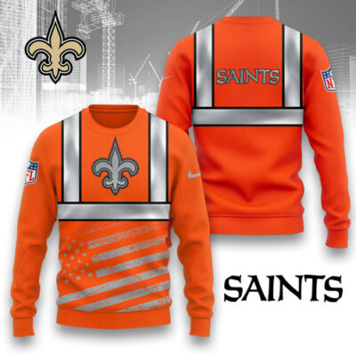 New Orleans Saints | Premium NFL Safety Hi-Vis Hoodie