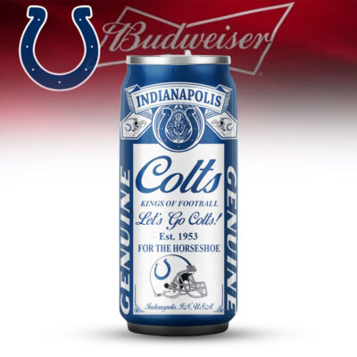 Indianapolis Colts | Premium NFL Budweiser Can Tumbler