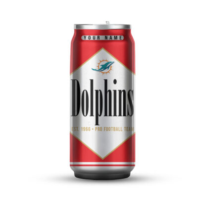 Alternative view of Miami Dolphins | Premium NFL Marlboro Can Tumbler