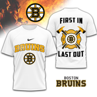 Boston Bruins | Premium NHL Fire Dept 3D Shirt