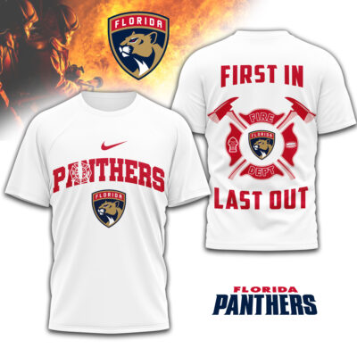 Florida Panthers | Premium NHL Fire Dept 3D Shirt