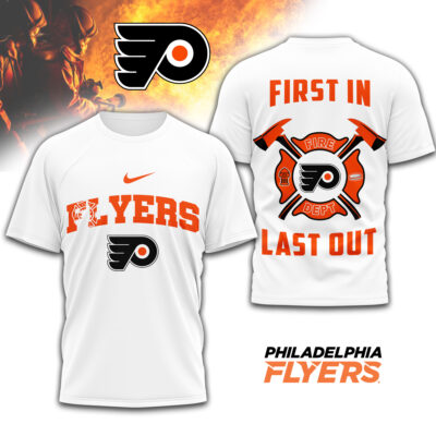 Philadelphia Flyers | Premium NHL Fire Dept 3D Shirt