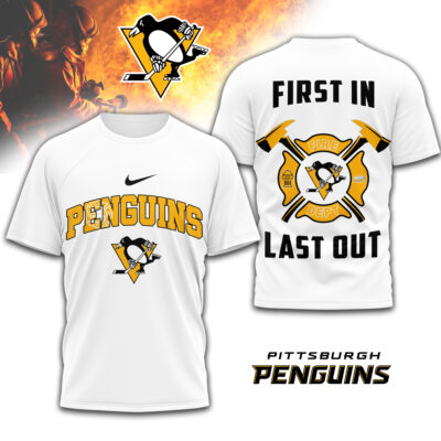 Pittsburgh Penguins | Premium NHL Fire Dept 3D Shirt