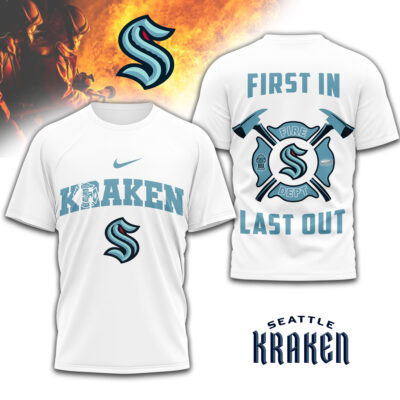 Seattle Kraken | Premium NHL Fire Dept 3D Shirt