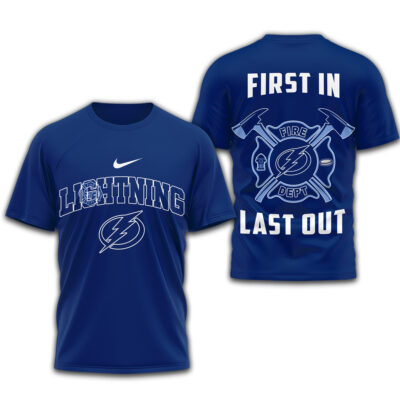 Tampa Bay Lightning | Premium NHL Fire Dept 3D Shirt