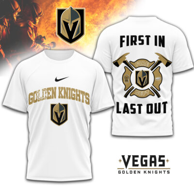 Vegas Golden Knights | Premium NHL Fire Dept 3D Shirt