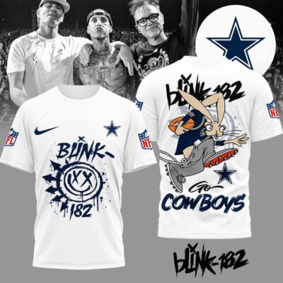 Dallas Cowboys | Premium NFL Blink 182 3D Shirt