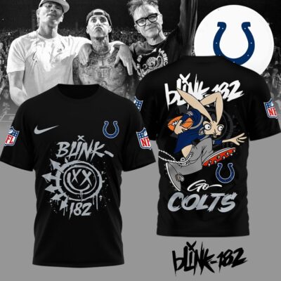 Indianapolis Colts | Premium NFL Blink 182 3D Shirt