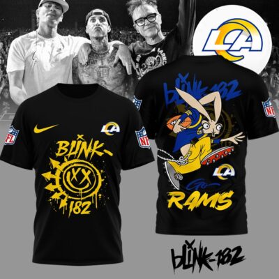 Los Angeles Rams | Premium NFL Blink 182 3D Shirt