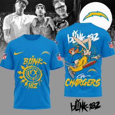 Los Angeles Chargers | Premium NFL Blink 182 3D Shirt