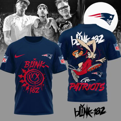 New England Patriots | Premium NFL Blink 182 3D Shirt